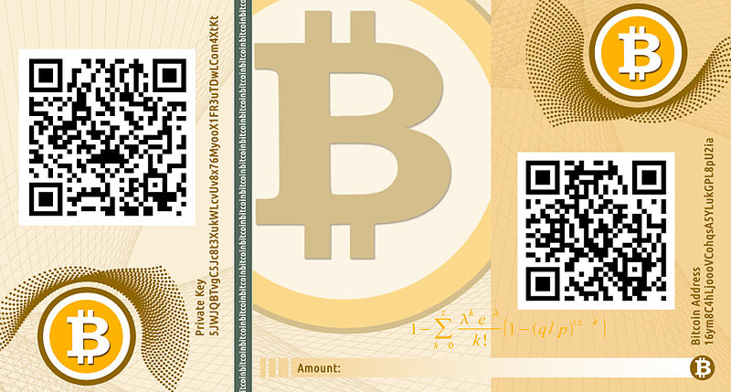 bitcoin banknote