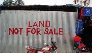 Land not for sale
