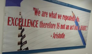 Exhortation from Aristotle