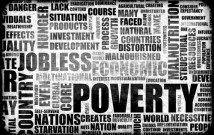 An academic podcast discussing poverty