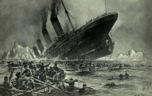 The sinking of the Titanic