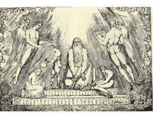 William Blake: Enoch Lithograph